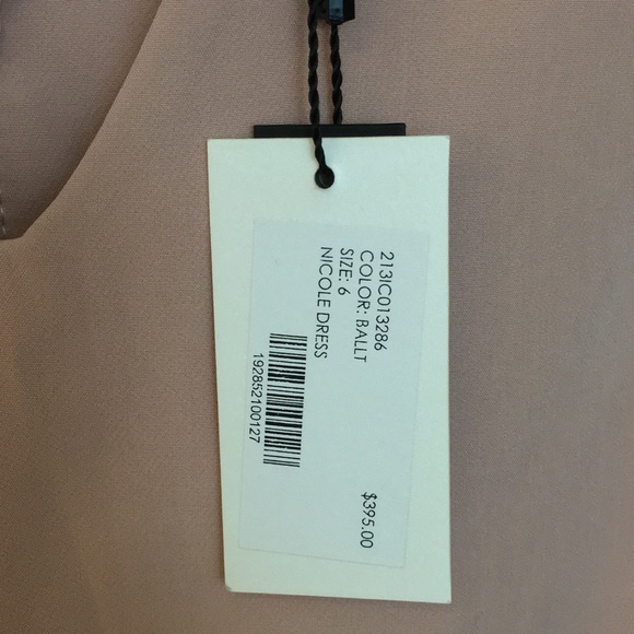 Milly Blush Pink Dress with Bell Sleeves - Picture 4 of 7